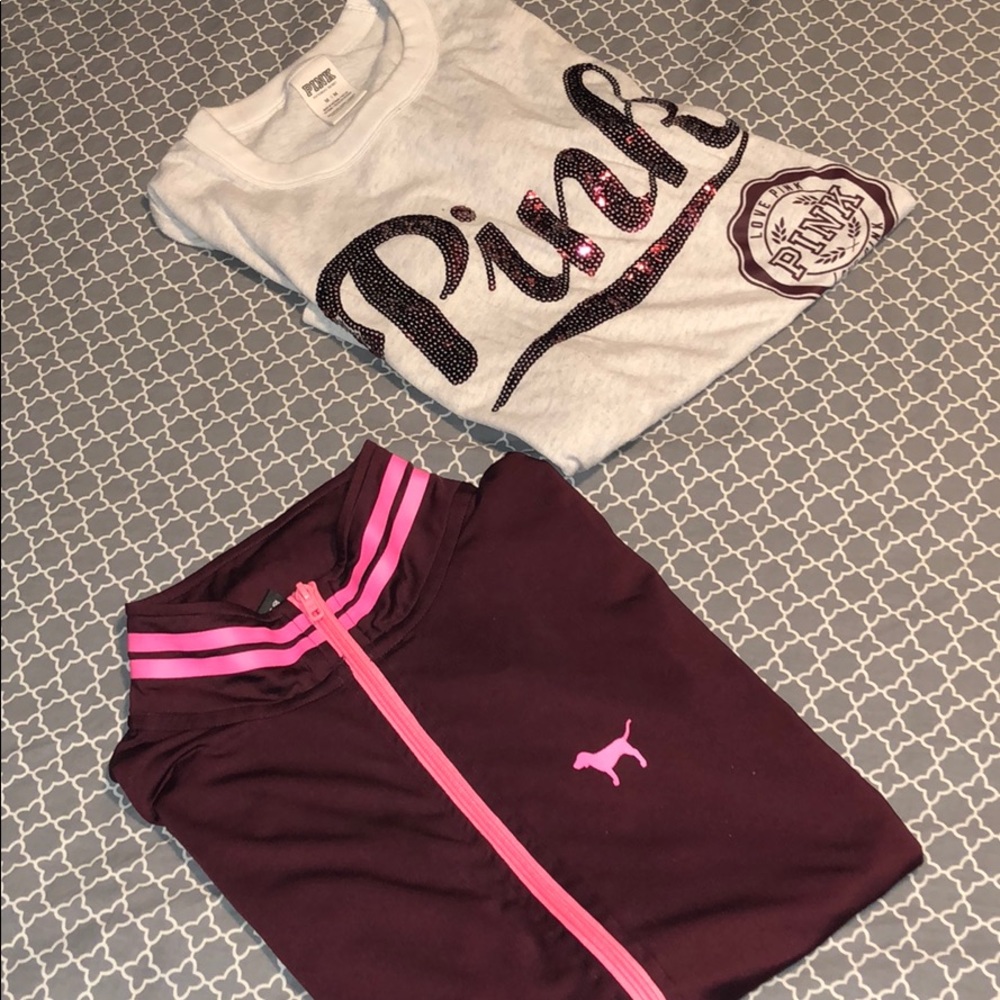 PINK casual tops